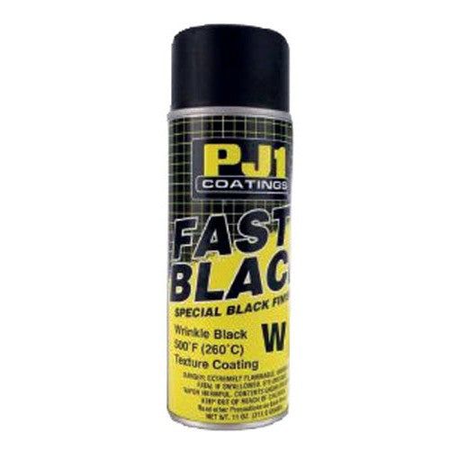 Wiseco 16-WKL Pj1 Spray Black Wrinkle PainT-350f, 11oz.