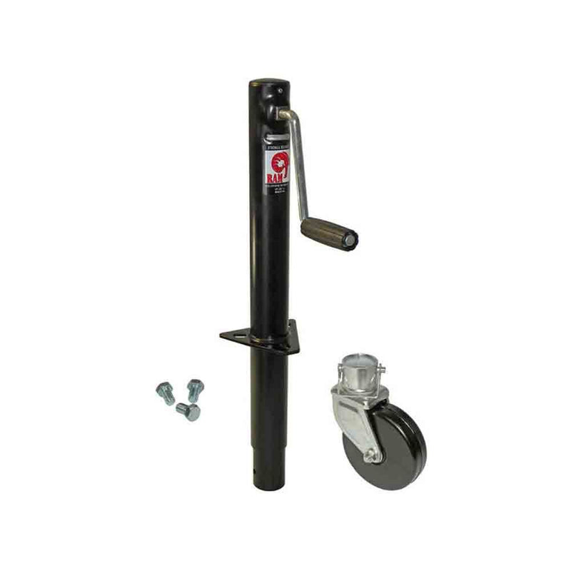 Load image into Gallery viewer, A-Frame Trailer Jack with Wheel and Mounting Hardware
