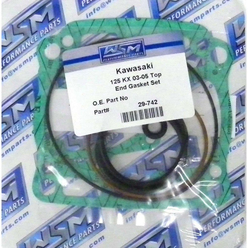 Load image into Gallery viewer, WSM Top End Gasket Kit For Kawasaki 125 KX 03-08 29-742
