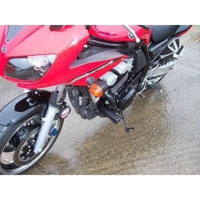 R&G Racing Black Classic Style Crash Protectors For 1997-2003 Yamaha Fazer 600