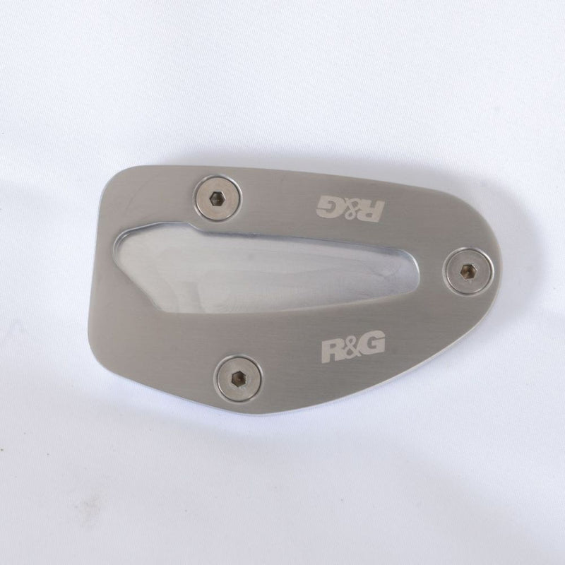 Load image into Gallery viewer, R&amp;G Racing Silver Kickstand Shoe For 2014-2019 Honda CBR1000RR SP

