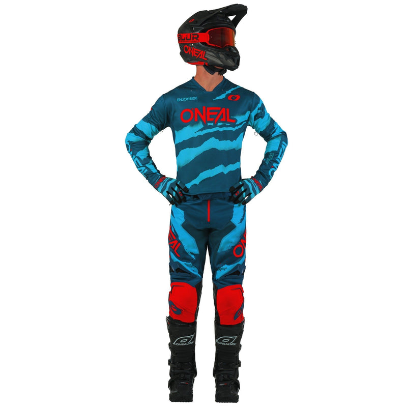 Load image into Gallery viewer, O&#39;neal Hardwear Wild Motocross Pants -  Blue / Teal
