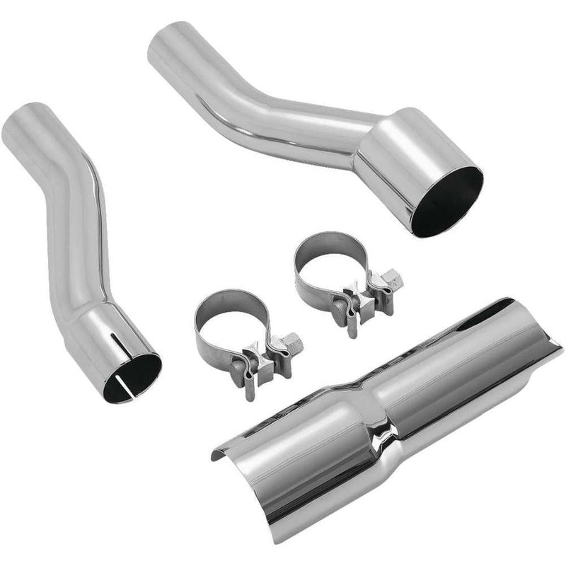 Load image into Gallery viewer, Vance And Hines Tri Glide Adaptor Chrome With Fuelpak FP4
