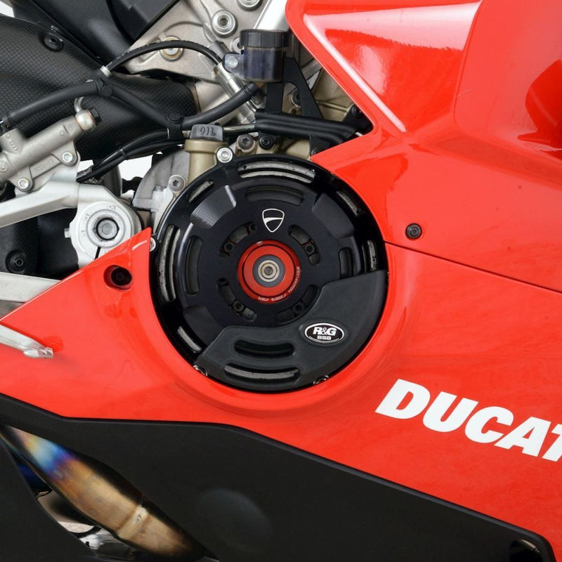 Load image into Gallery viewer, R&amp;G Racing Black Engine Case Sliders RHS For 2020-2024 Ducati Panigale V4

