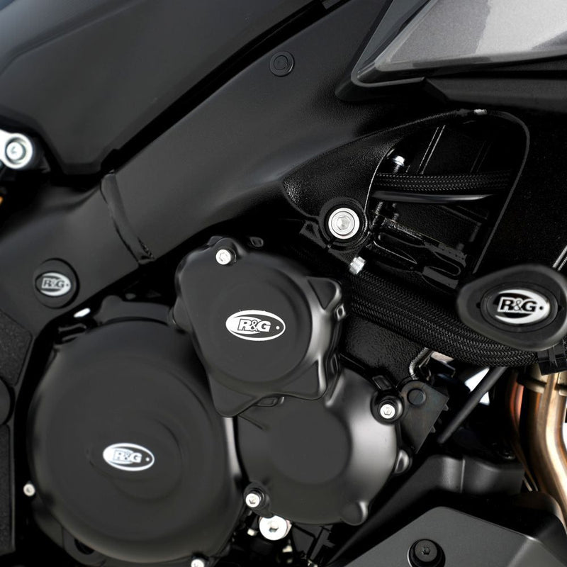 Load image into Gallery viewer, R&amp;G Racing Black Engine Case Covers RHS For 2021-2024 Suzuki GSX-S 950
