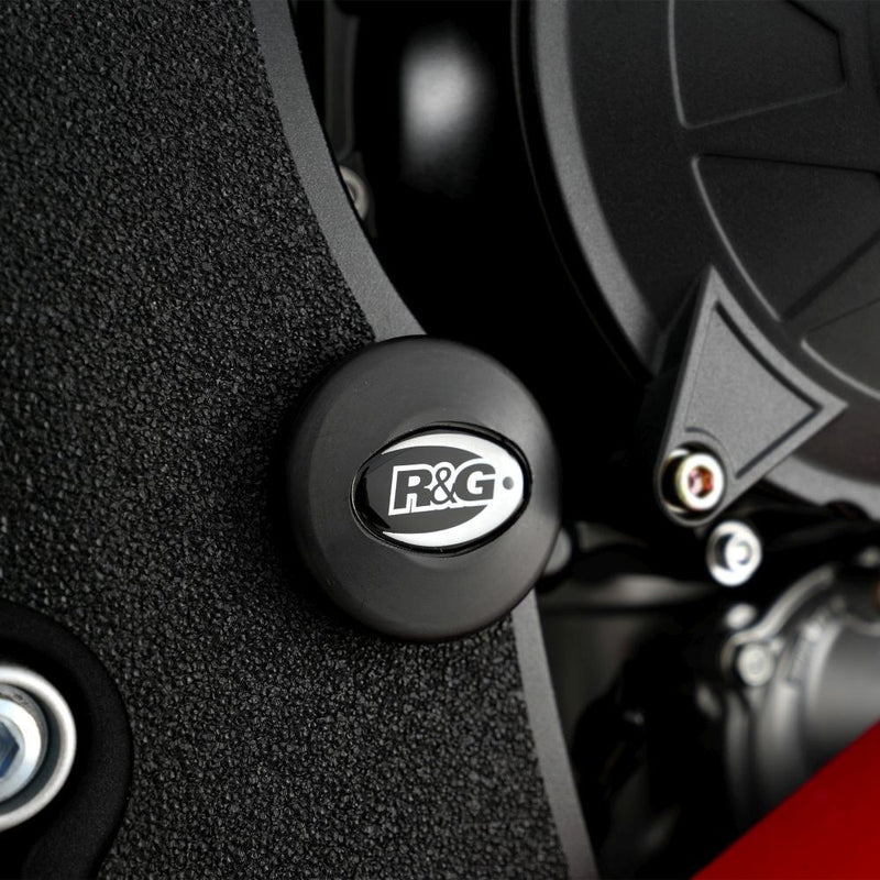 Load image into Gallery viewer, R&amp;G Racing Black Frame Plug RHS For 2024-2024 BMW M 1000 XR
