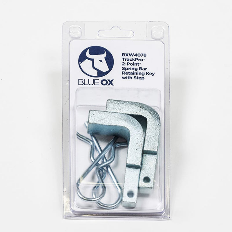 Load image into Gallery viewer, Blue Ox BXW4078 TrackPro and 2-Point Weight Distribution Replacement Retaining Key w/ Step, Pair
