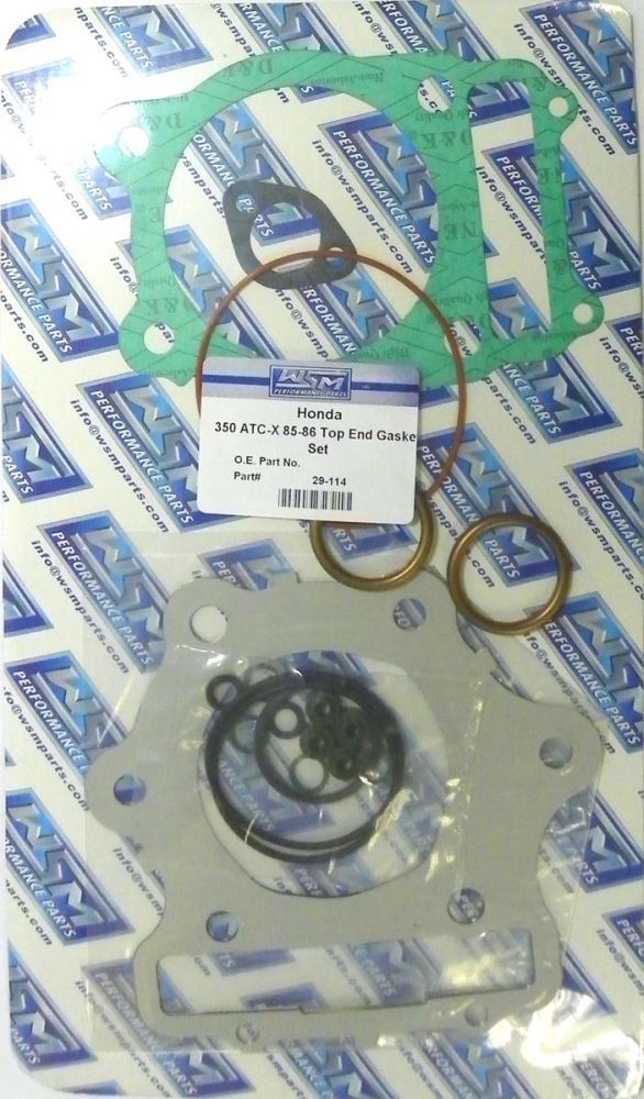 Load image into Gallery viewer, WSM Top End Gasket Kit For Honda 350 ATC-X / TRX 85-89 29-114
