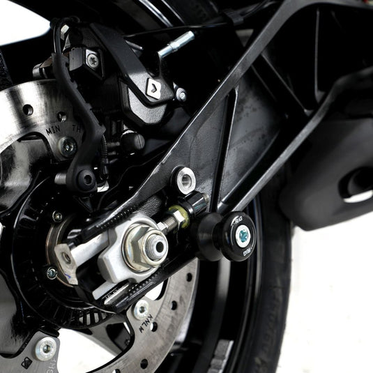 R&G Racing Black Cotton Reels For 2022-2024 Husqvarna Norden 901