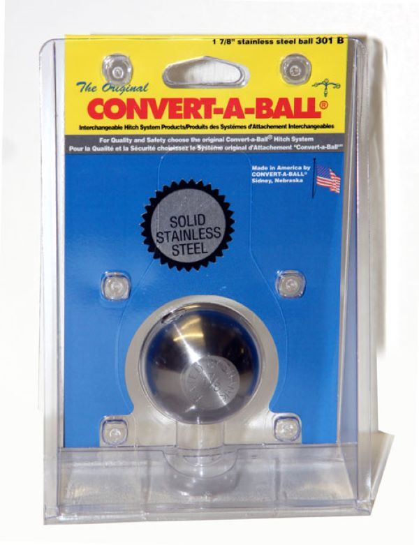 Load image into Gallery viewer, Convert-A-Ball 1 7/8 inch Stainless Steel Hitch Ball Only
