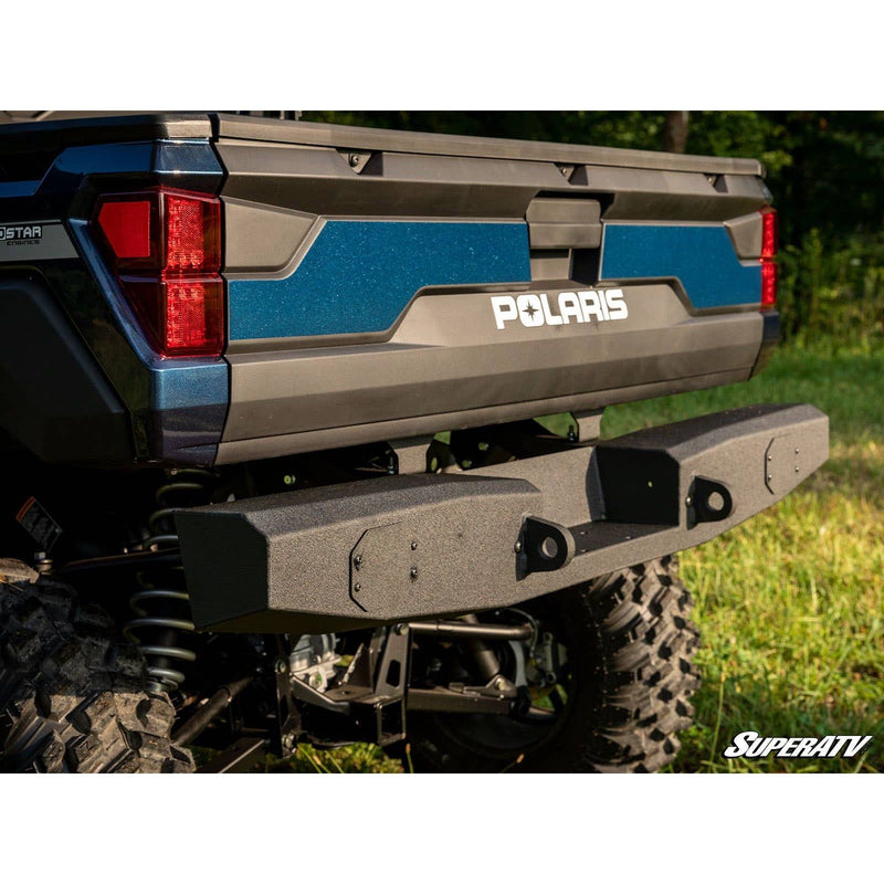 Load image into Gallery viewer, SuperATV Polaris Ranger XP 1000 2017-2021 Winch Ready Rear Bumper RB-P-RAN1K-001-00
