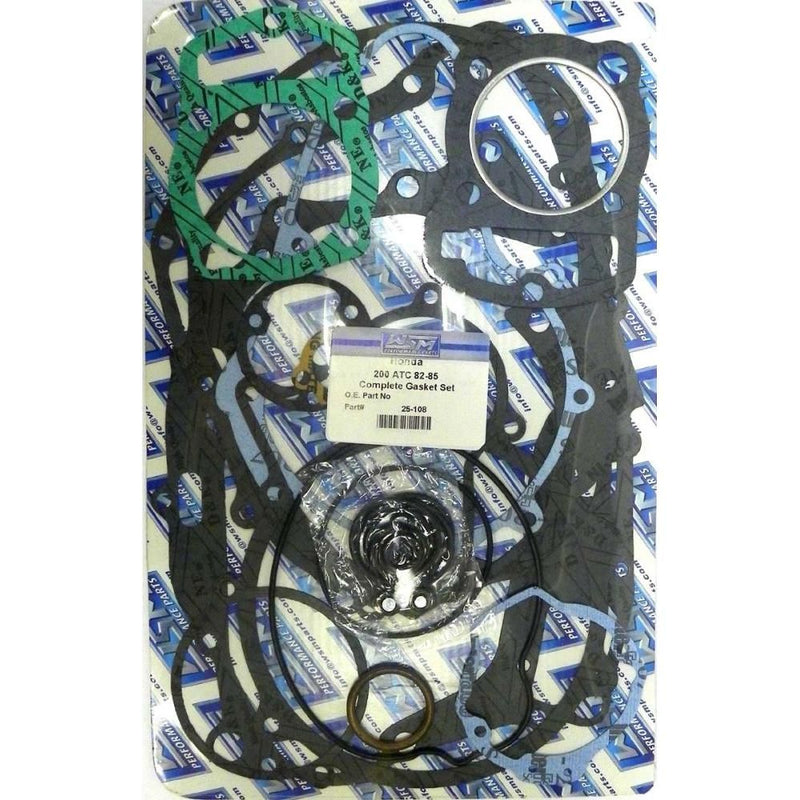 Load image into Gallery viewer, WSM Complete Gasket Kit For Honda 200 ATC 82-85 25-108
