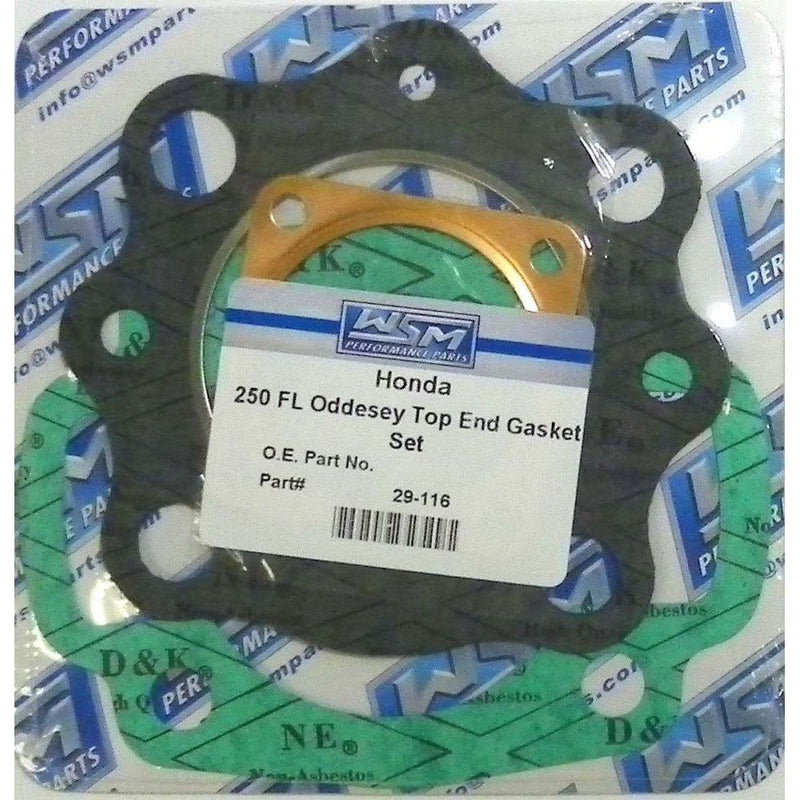 Load image into Gallery viewer, WSM Top End Gasket Kit For Honda 250 Odyssey 77-84 29-116
