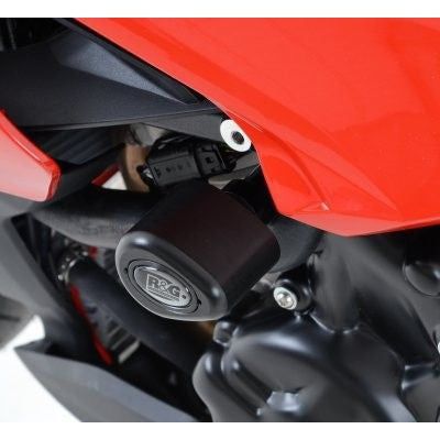 Load image into Gallery viewer, R&amp;G Racing Black Aero Style Crash Protection Bobbins For 2015-2019 BMW S1000XR
