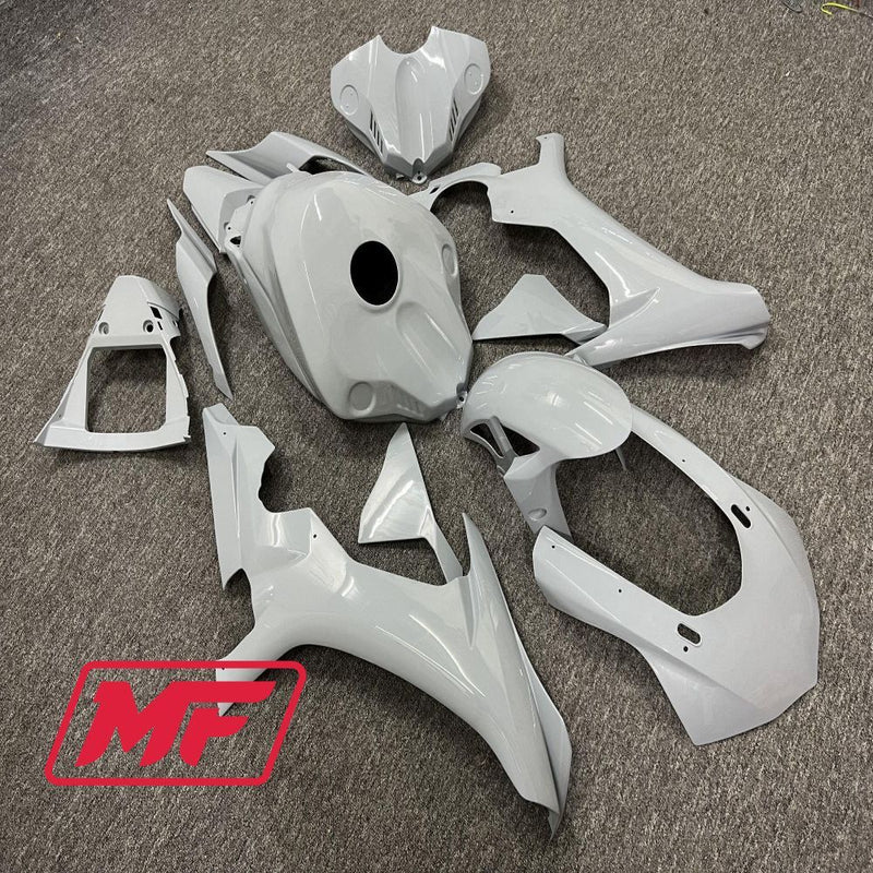 Load image into Gallery viewer, Monster Fairings Full Kit Yamaha R1 15-19 Nardo Grey + Windshield + Gas Tank Cover
