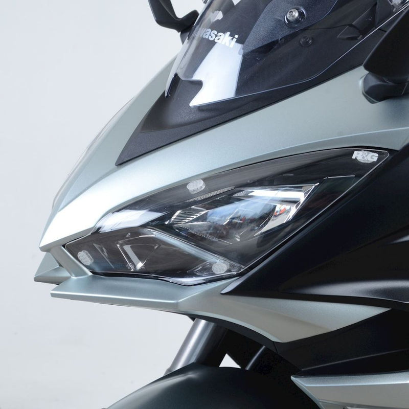 Load image into Gallery viewer, R&amp;G Racing Clear Acrylic Headlight Shield For 2020-2024 Kawasaki Ninja 1000SX ZX1000
