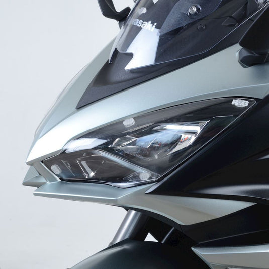 R&G Racing Clear Acrylic Headlight Shield For 2020-2024 Kawasaki Ninja 1000SX ZX1000