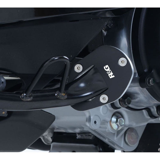 R&G Racing Silver Kickstand Shoe For 2014-2017 Yamaha Majesty 400 YP400S