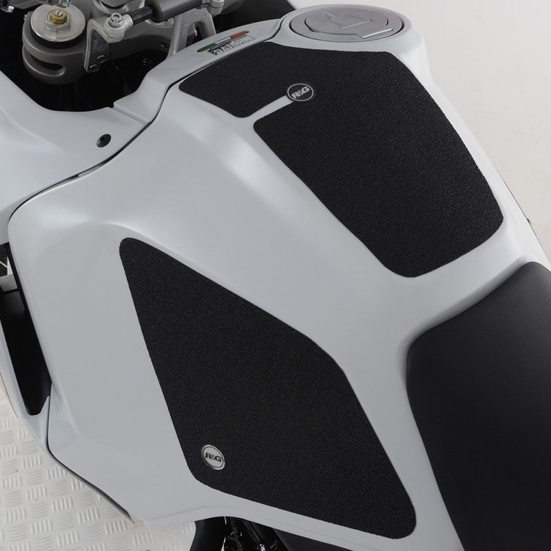 Load image into Gallery viewer, R&amp;G Racing Black Tank Pad For 2022-2024 Ducati DesertX TKPAD10BK
