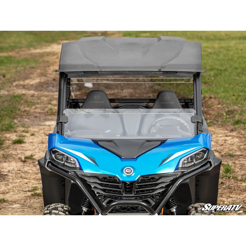 Load image into Gallery viewer, SuperATV CFMOTO ZForce 800 Trail Scratch-Resistant Half Windshield HWS-CF-ZF800T-70
