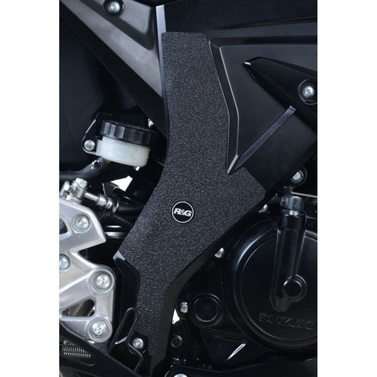 R&G Racing Black Boot Guard Kit For 2017-2024 Suzuki GSX-R125