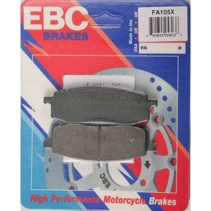 EBC 1 Pair Performance X-Series Carbon Brake Pads MPN FA105X
