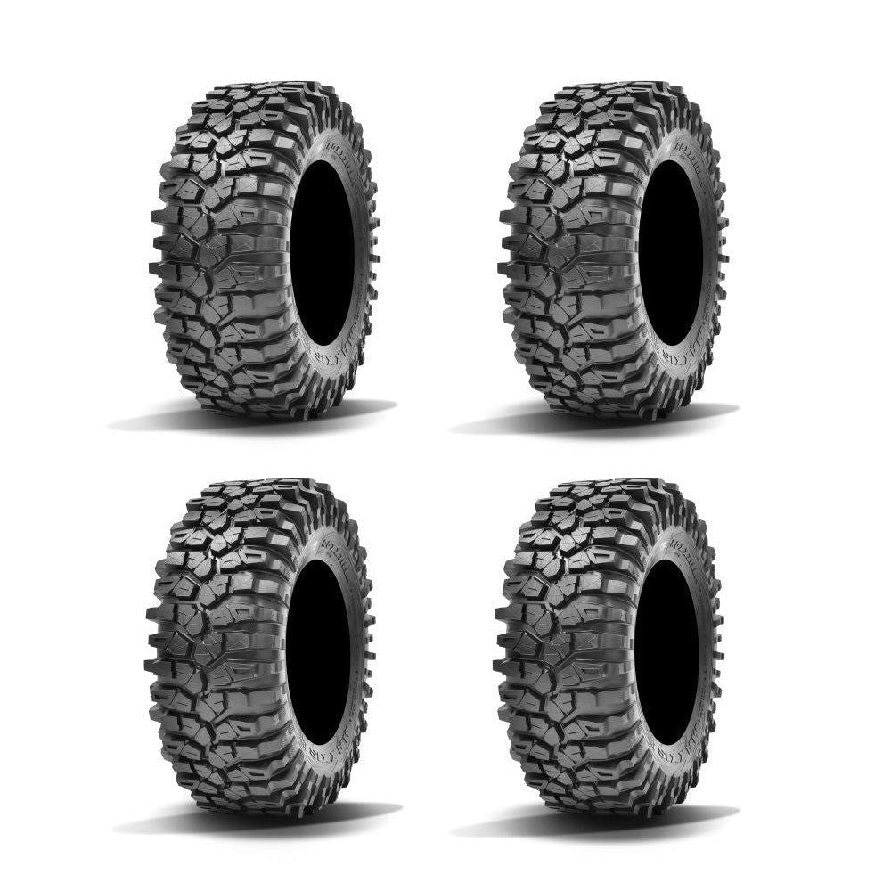Full Set Of Maxxis Roxxzilla STD (8 Ply) UTV Tires 32x10R-14 (4)