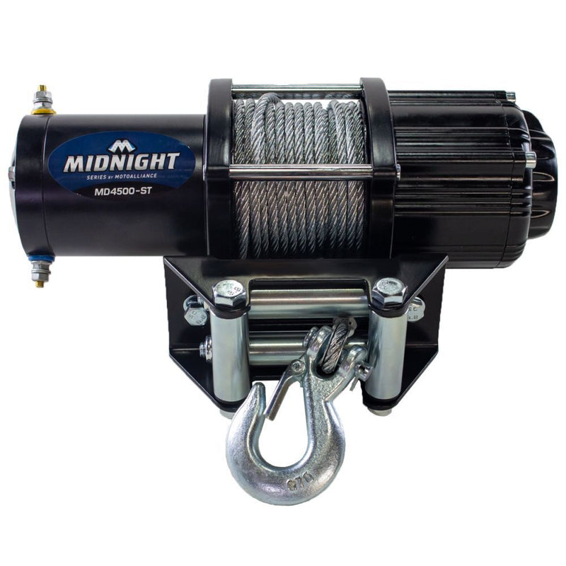 Load image into Gallery viewer, Viper Midnight ATV Winch Kit For Yamaha Grizzly/Kodiak 2016-2021
