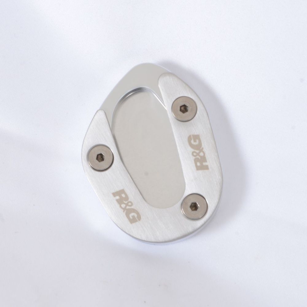 R&G Racing Silver Kickstand Shoe For 2018-2019 MV Agusta Brutale 800 RR LH44