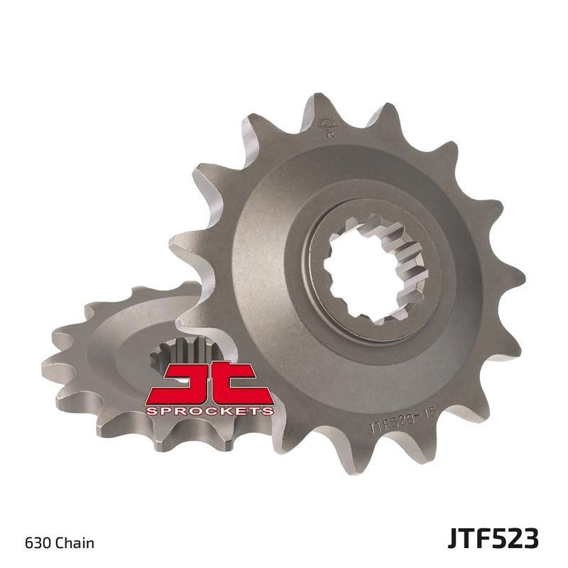 Load image into Gallery viewer, JT Sprockets Front Steel Countershaft Sprocket 15 Tooth 15T 630 Chain For Kawasaki GPz1100 ZX1100A 1983-1985 JTF523.15
