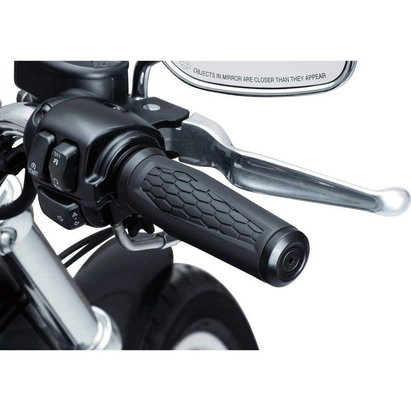 Load image into Gallery viewer, Kuryakyn Hex Grips for V-Twin Cable Black
