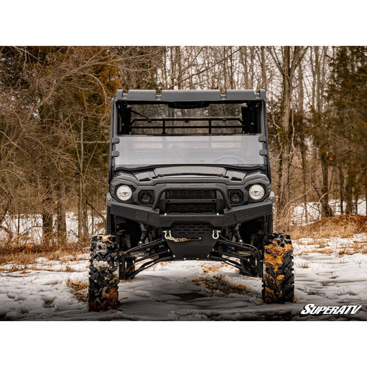 SuperATV Kawasaki Mule Pro Half Windshield HWS-K-M-FXT-001-75