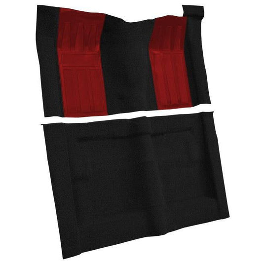 ACC Replacement Carpet Kit For 1970-1971 Mercury Cyclone GT Auto with 2 Red Inserts - CHOOSE COLOR