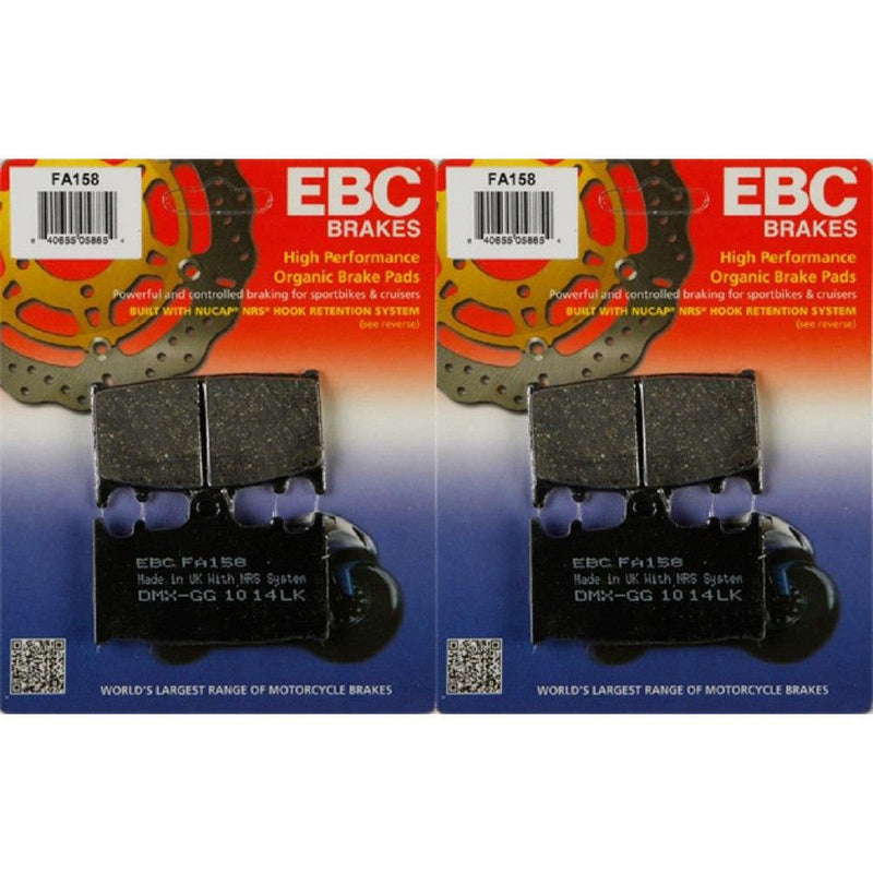 Load image into Gallery viewer, EBC Brake Pad Kit FA158 for Kawasaki Zephyr 1100 1992-1995
