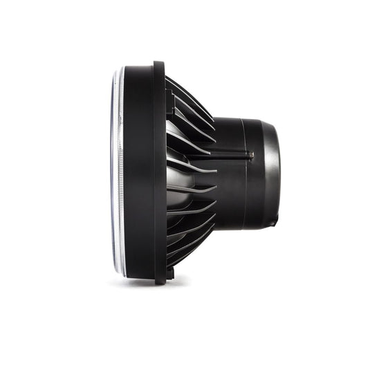 KC HiLiTES 7" Gravity LED Pro DOT Headlight - Driving Beam - Single - Universal / 07-18 Jeep JK