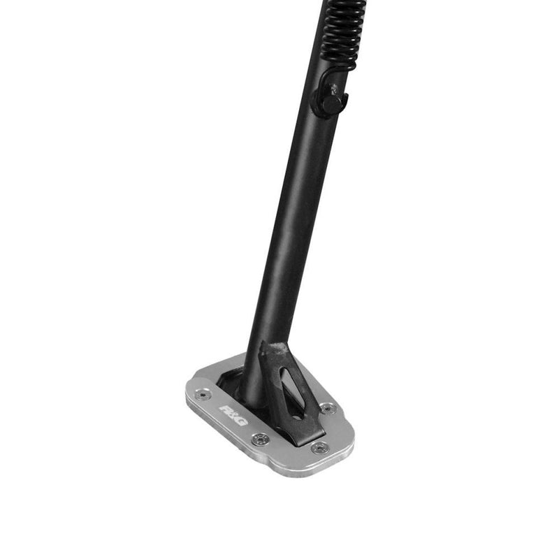 Load image into Gallery viewer, R&amp;G Racing Silver Kickstand Shoe For 2021-2024 Honda CRF300L
