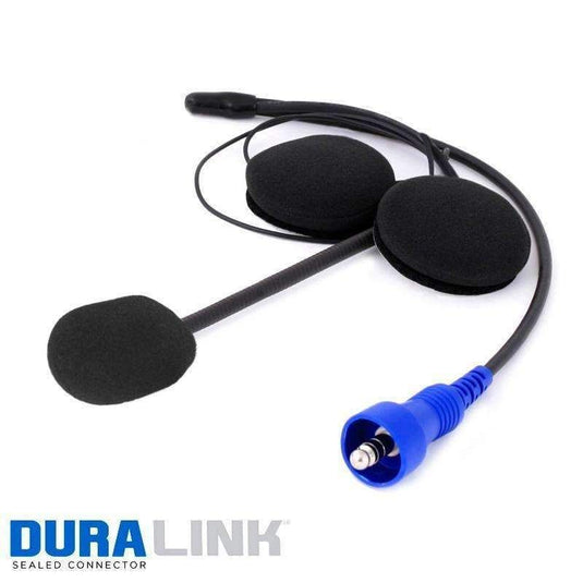 Rugged Radios ENDURO Moto Kit -  Includes Helmet Kit and Compact Harness Cable