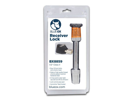 Blue Ox BX8859 Baseplate Lock, 1/2 Inch Diameter, 15K Capacity