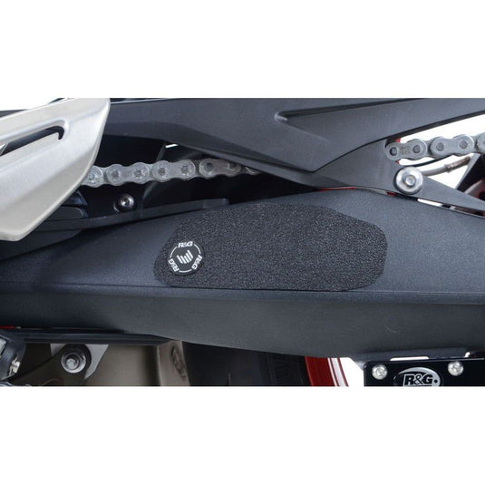 R&G Racing Black Boot Guard Kit For 2013-2016 Triumph Street Triple 675