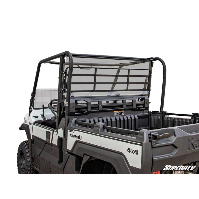 SuperATV Kawasaki Mule Pro FX Rear Windshield RWS-K-MULE-FX-76