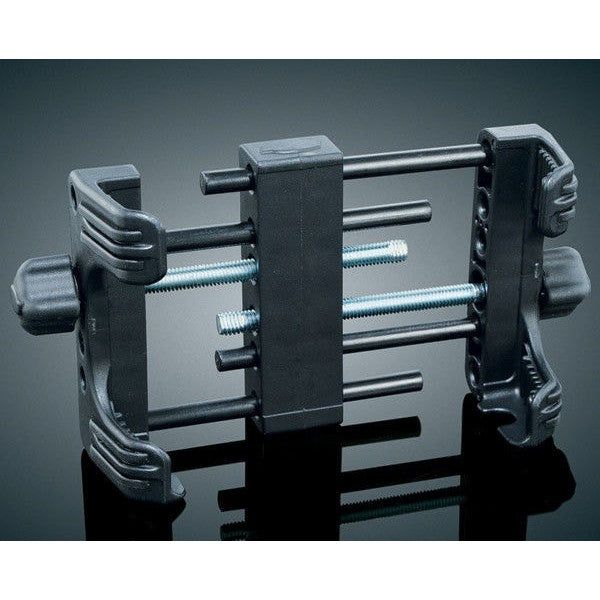 Load image into Gallery viewer, Kuryakyn Tech Connect Large Device Cell Phone Gps Mount Dual Clamp Holder Harley
