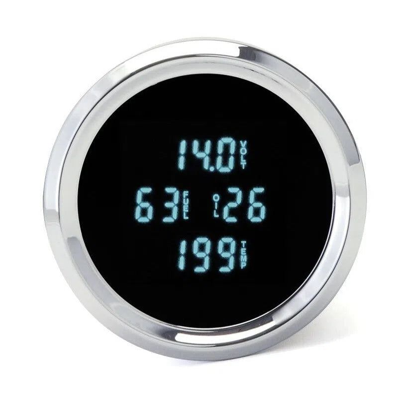 Load image into Gallery viewer, Dakota Digital Universal Round Quad Gauge Fuel Volts Oil Water Temp ODYR-40-1
