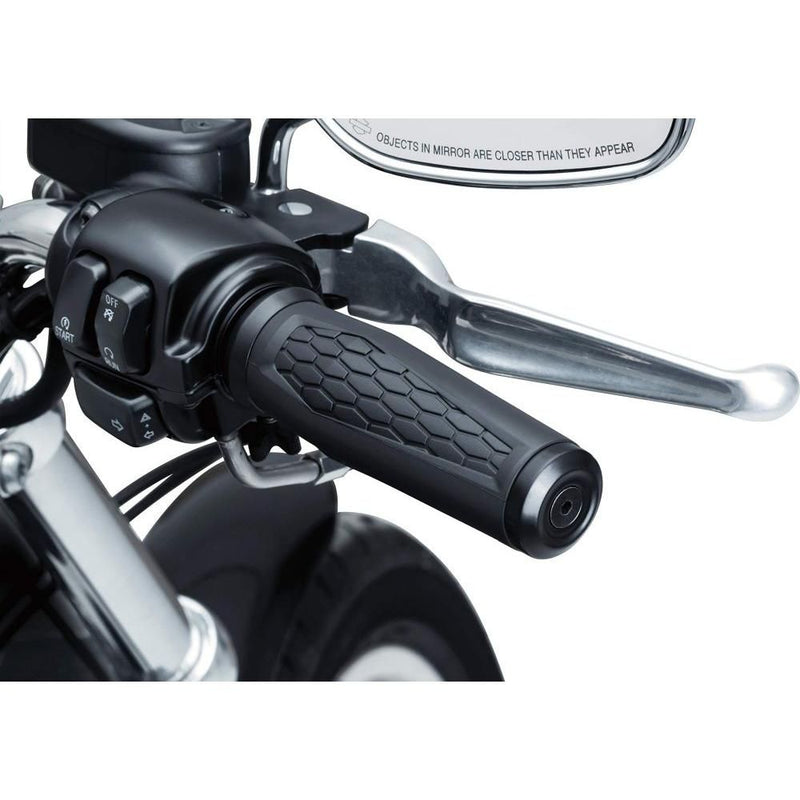 Load image into Gallery viewer, Kuryakyn Hex Grips for V-Twin Cable Black
