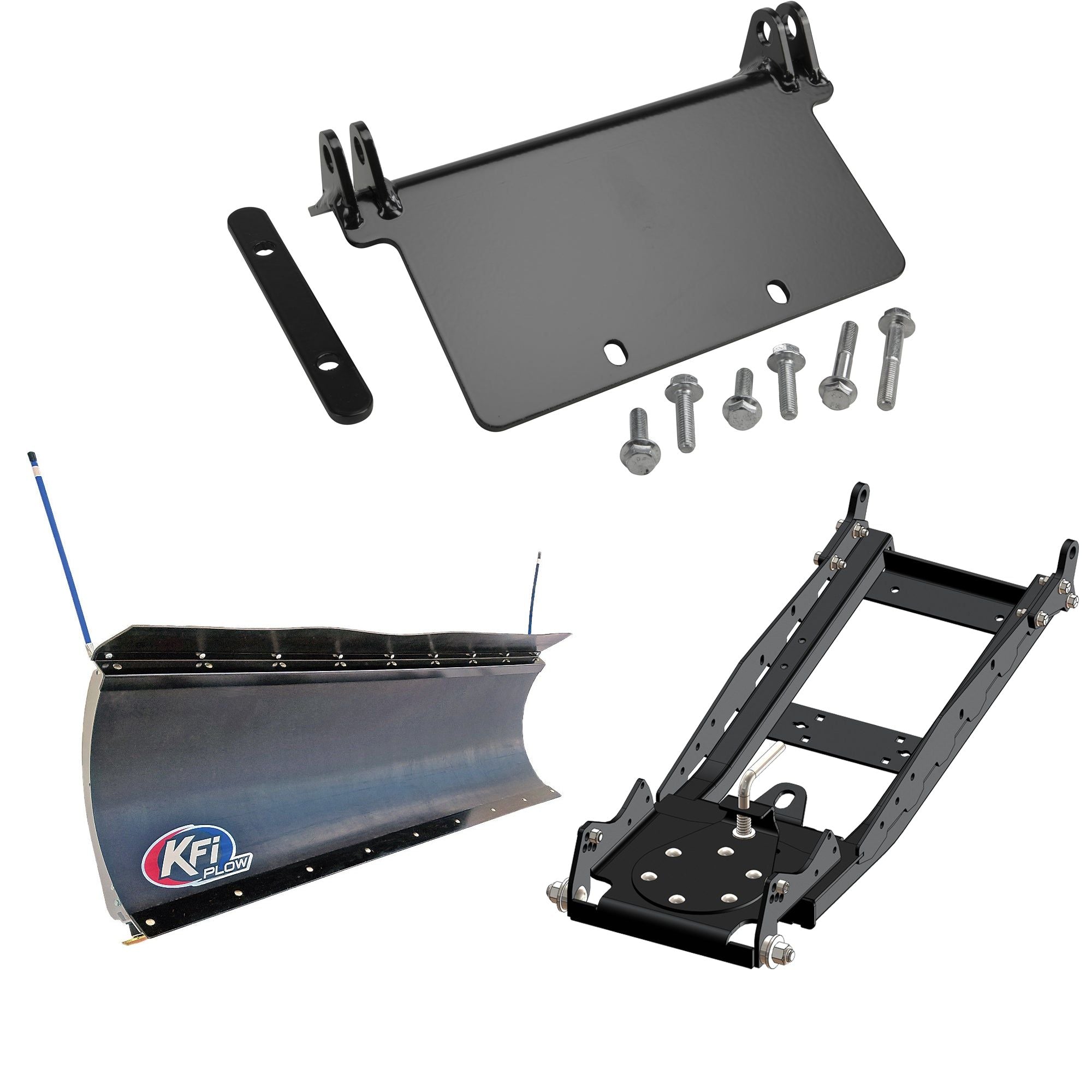 KFI UTV Snow Plow Kit For New Holland Rustler 850 2010-2026