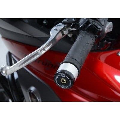 Load image into Gallery viewer, R&amp;G Racing Black Bar End Sliders For 2015-2018 Honda Crossrunner BE0096BK
