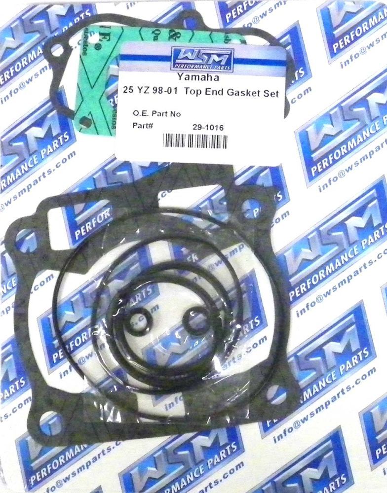 Load image into Gallery viewer, WSM Top End Gasket Kit For Yamaha 125 YZ 98-01 29-1016
