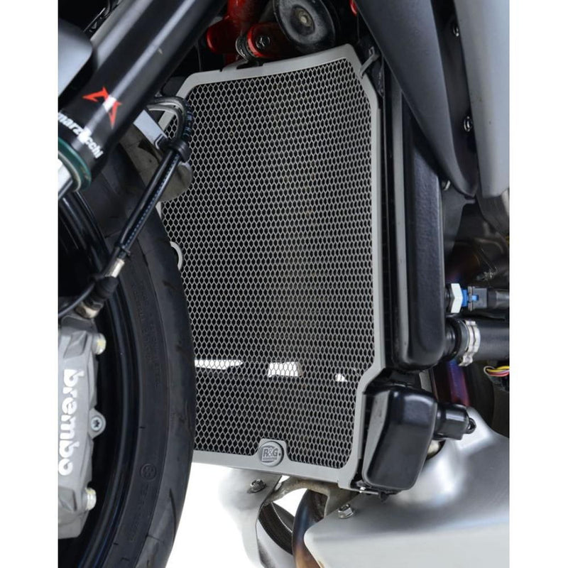 Load image into Gallery viewer, R&amp;G Racing Black Radiator and Oil Cooler Guard RAD0167BK
