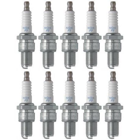 Set of 10 NGK Standard Spark Plugs ski-Doo FORMULA 2001-1998 Engine 700cc
