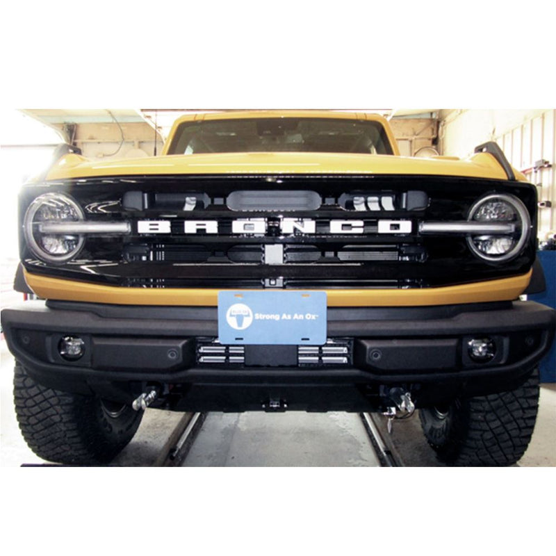 Load image into Gallery viewer, Blue Ox Ascent Tow Bar (7,500 lbs. tow capacity) &amp; Baseplate Combo fits Select Ford Bronco with STANDARD BUMPER (without D&#39;Rings)
