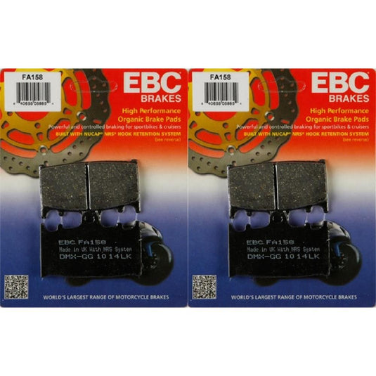 EBC Brake Pad Kit FA158 for Kawasaki Zephyr 1100 1992-1995